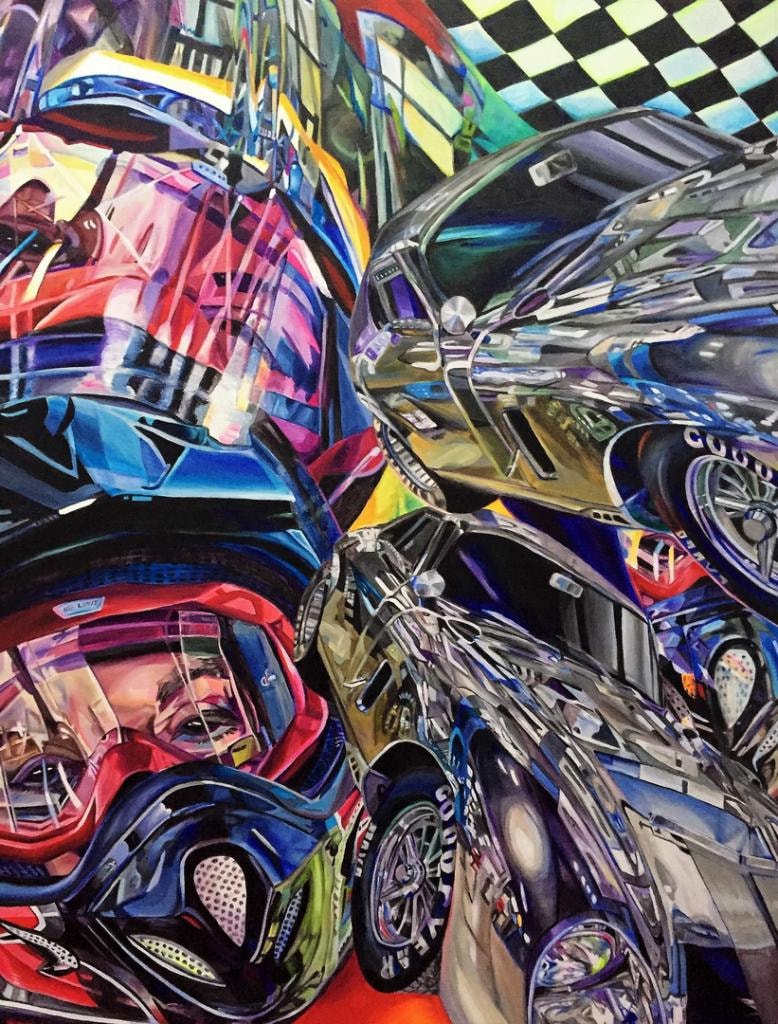 Crystal Series artwork by Carol Scott
