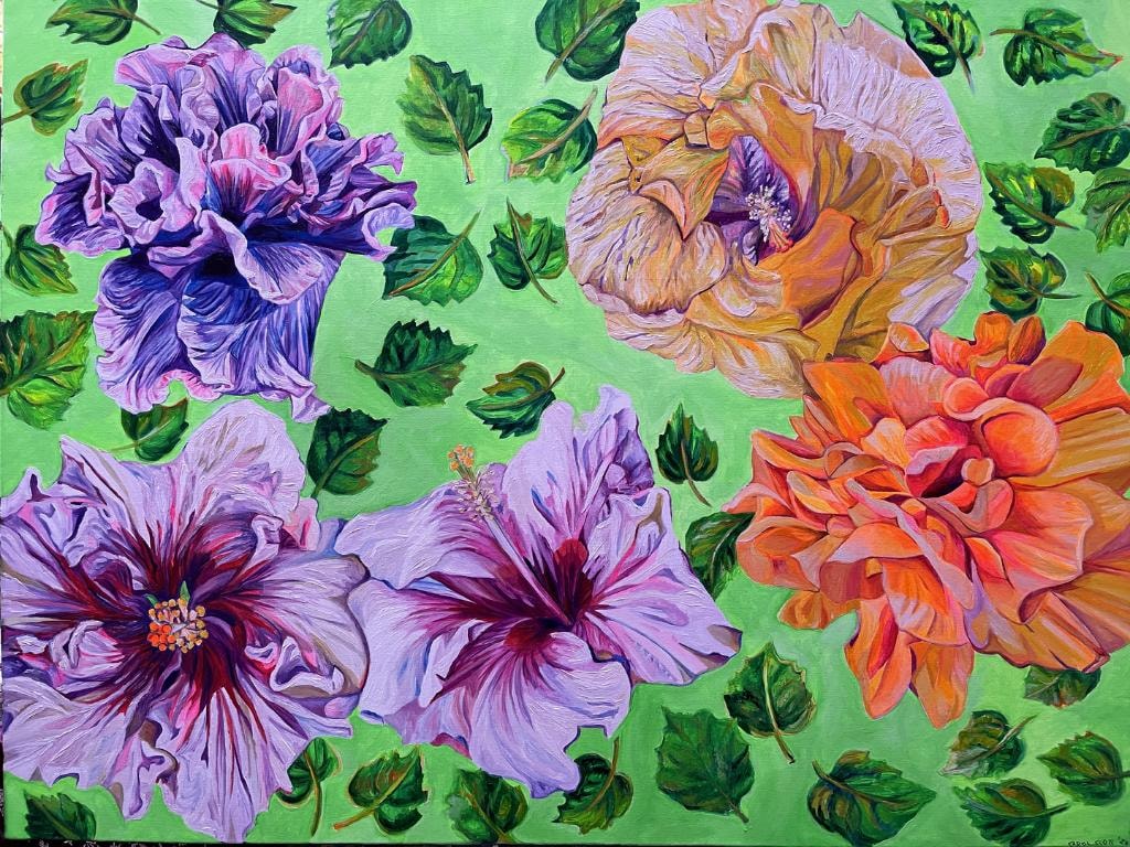 Crystal Series artwork by Carol Scott
