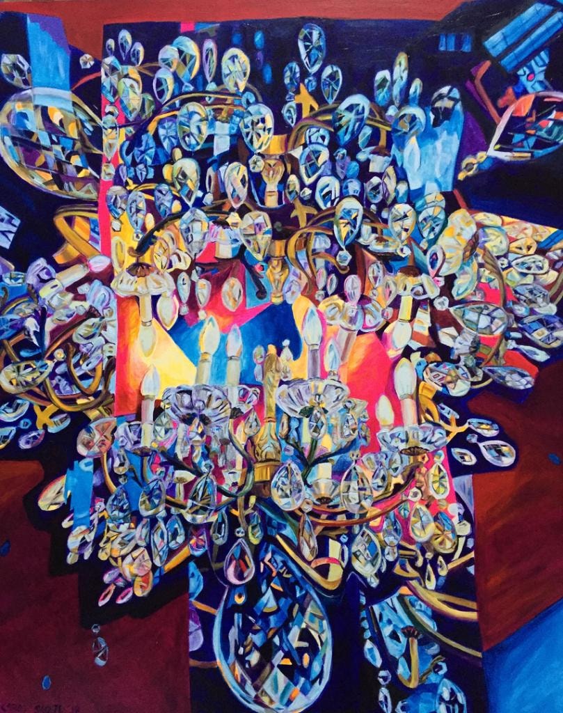 Crystal Series artwork by Carol Scott