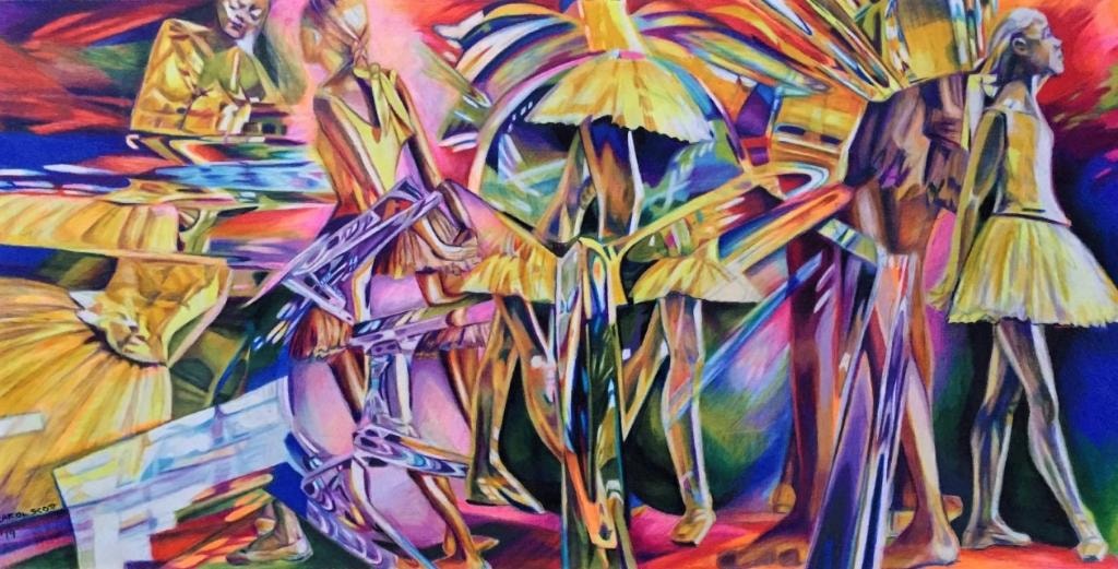 Crystal Series artwork by Carol Scott