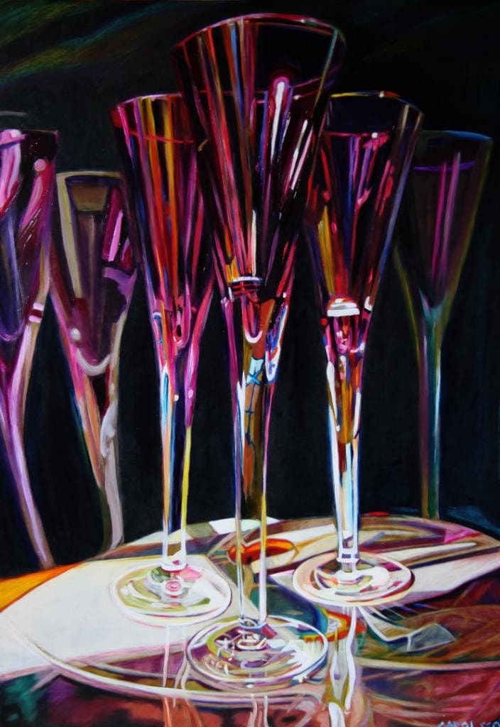 Crystal Series artwork by Carol Scott