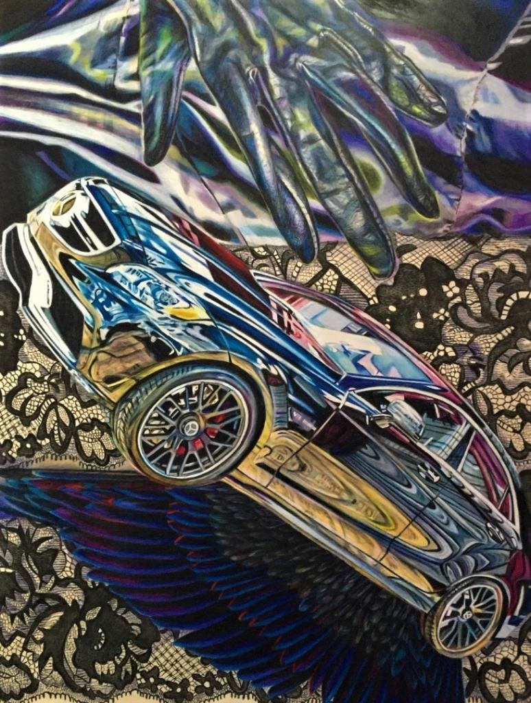 Crystal Series artwork by Carol Scott