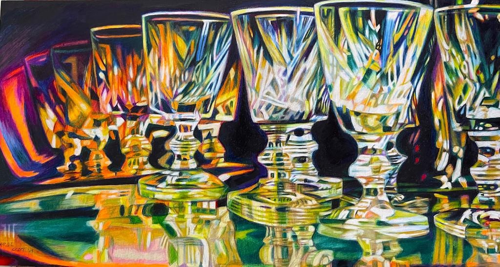 Crystal Series artwork by Carol Scott