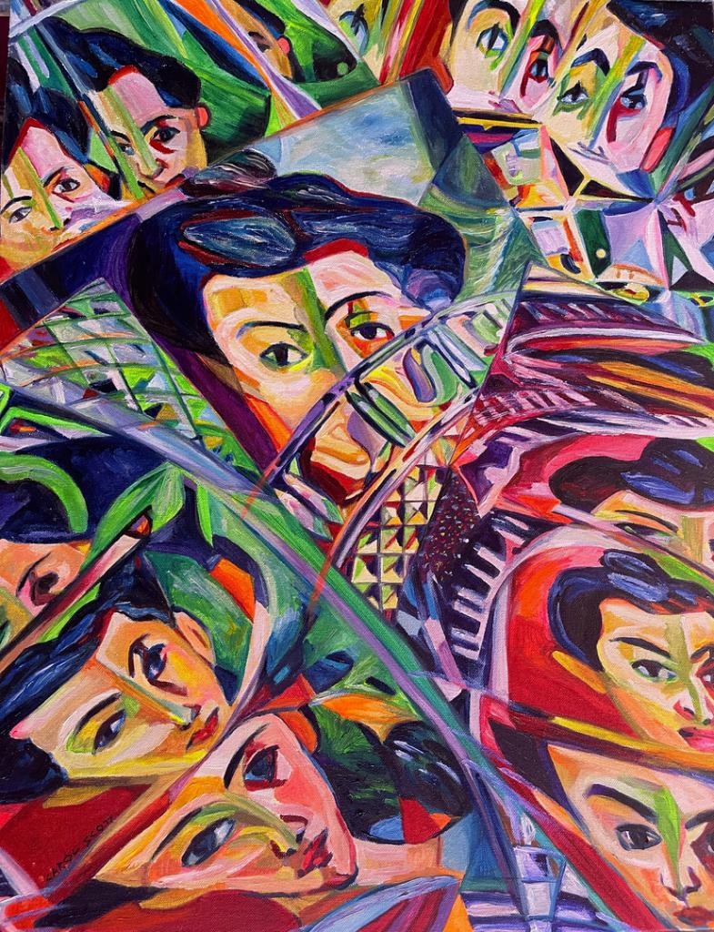 Crystal Series artwork by Carol Scott