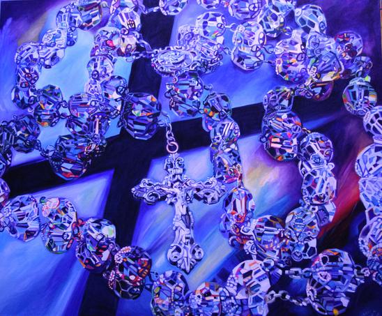 Blue Rosary